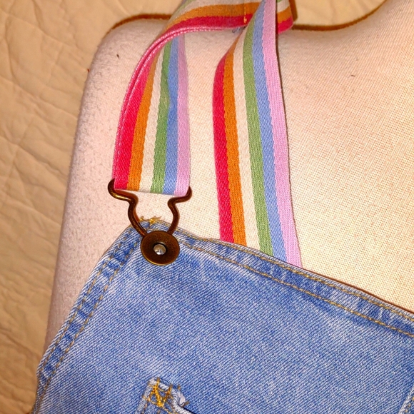 😻😮BLU BLACKBOYBE "Queen" Pride Shortalls ( Unisex) - Picture 14 of 16